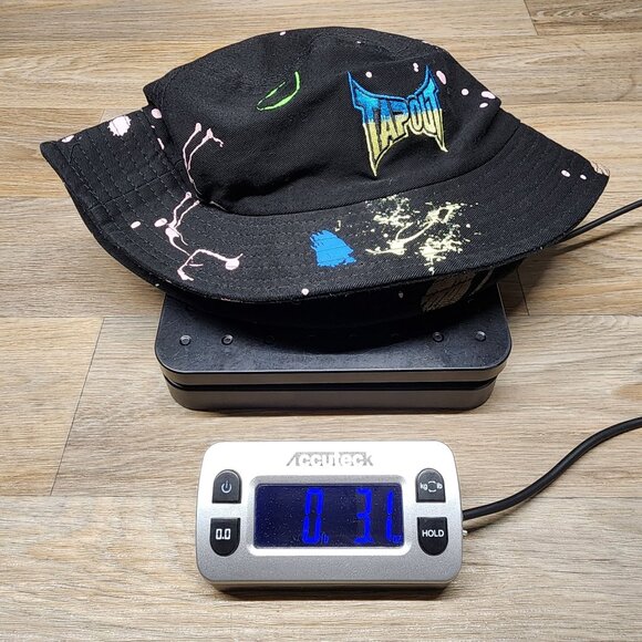 Tapout Black‎ Paint Splatter Bucket Hat 100% Cotton One Size - Picture 8 of 8
